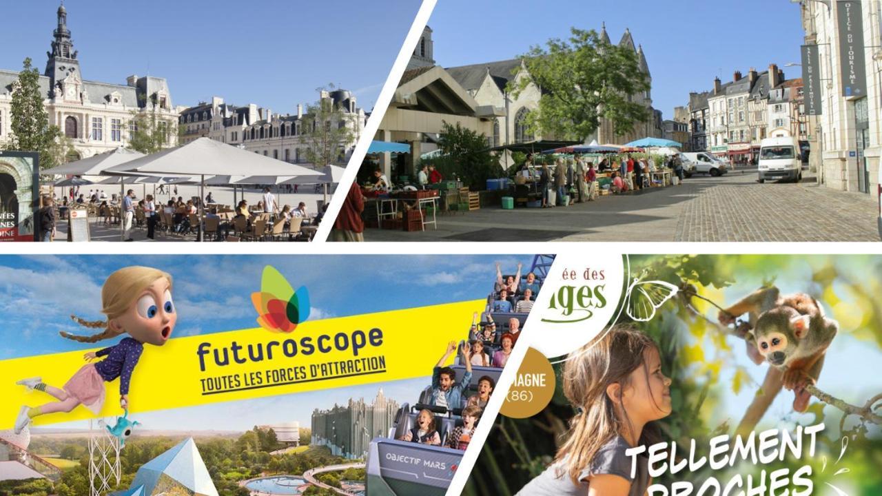 Hyper Centre-Le Regratterie-Wifi Daire Puvatya Dış mekan fotoğraf